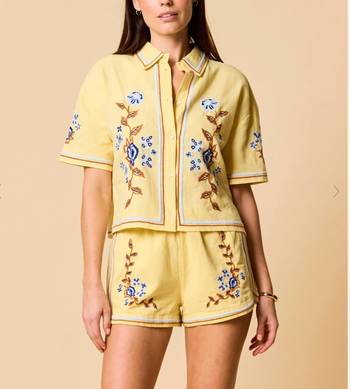Wynona Embroidered Top