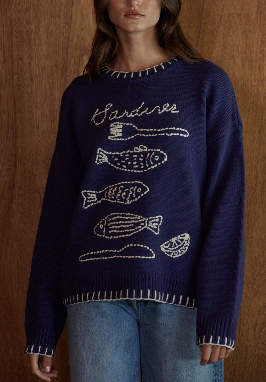 Sardines Knit Sweater