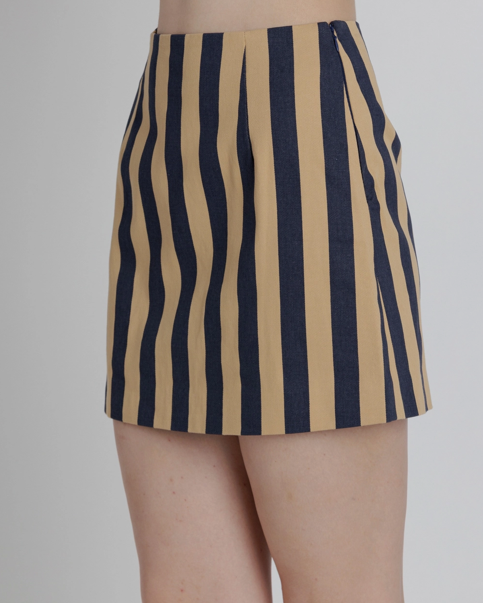 Striped Navy Skirt