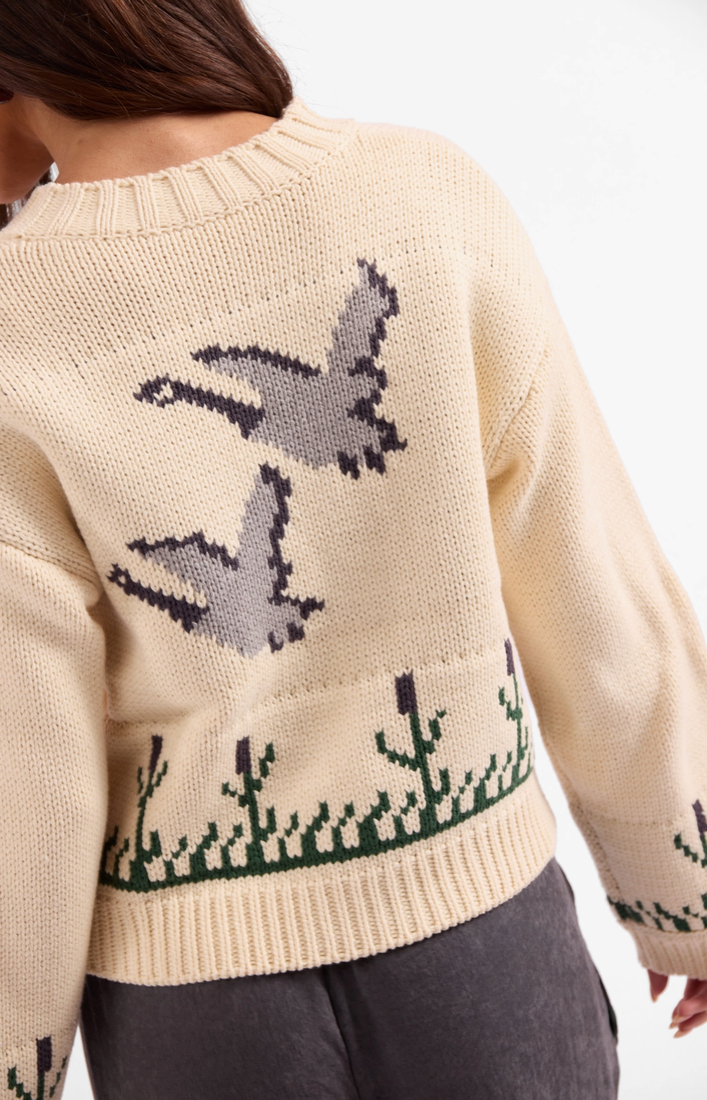 Goose Knit Sweater