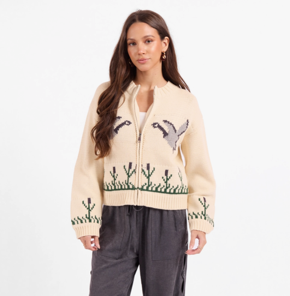 Goose Knit Sweater