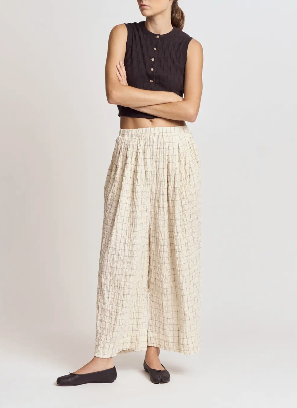 Cotton Gauze Pants