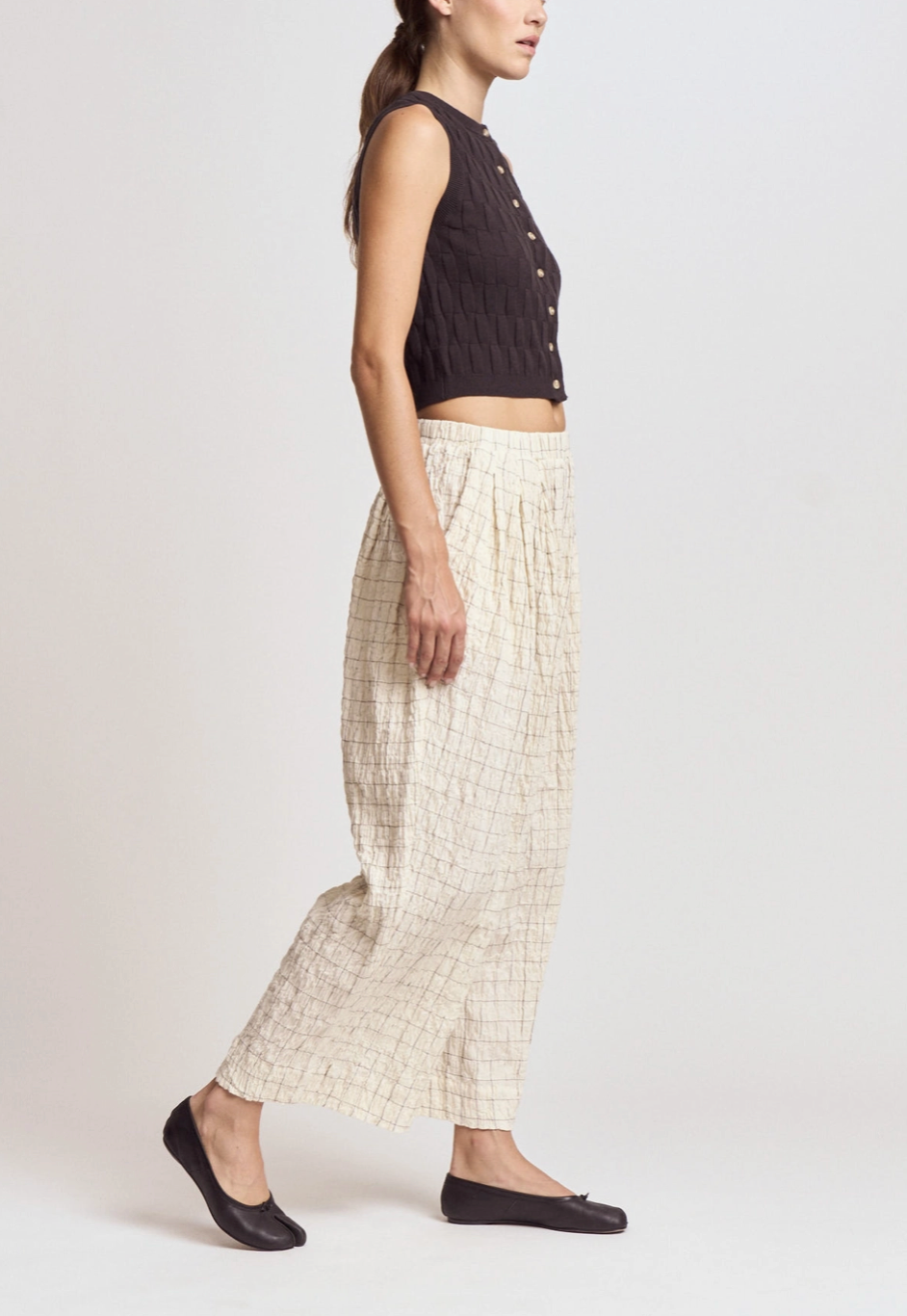 Cotton Gauze Pants