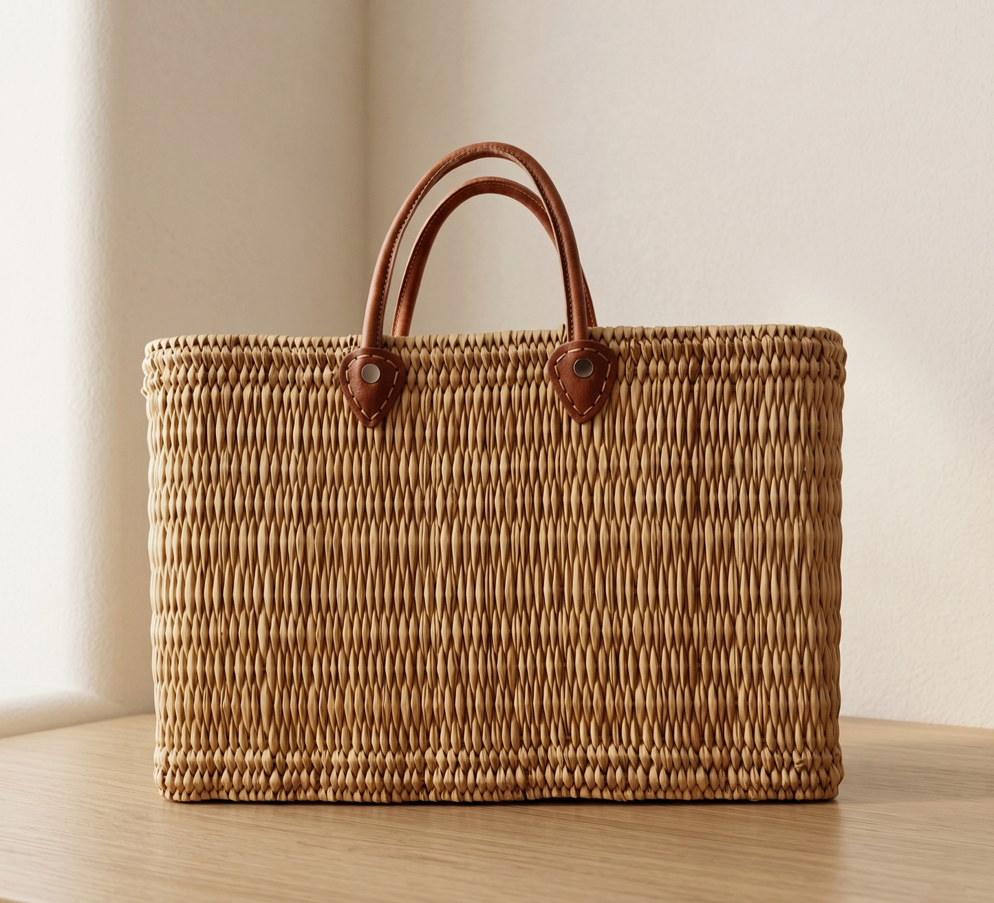 Moroccan Straw Tote