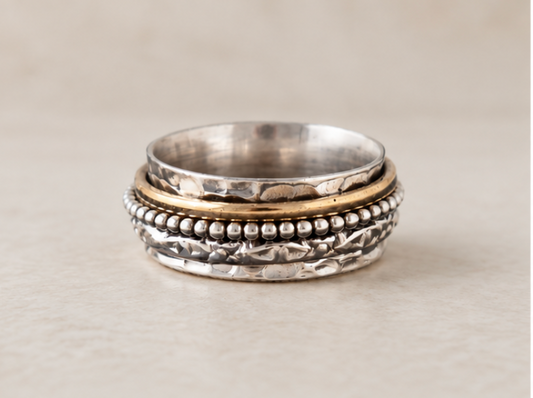 Sterling Silver Spinner Ring