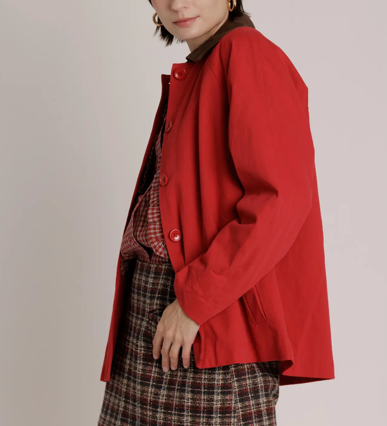 Red Twill Jacket