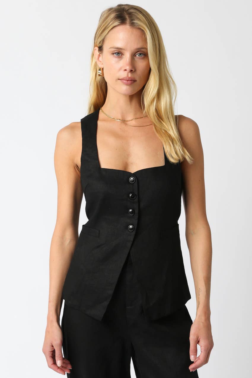 Blair Linen Top