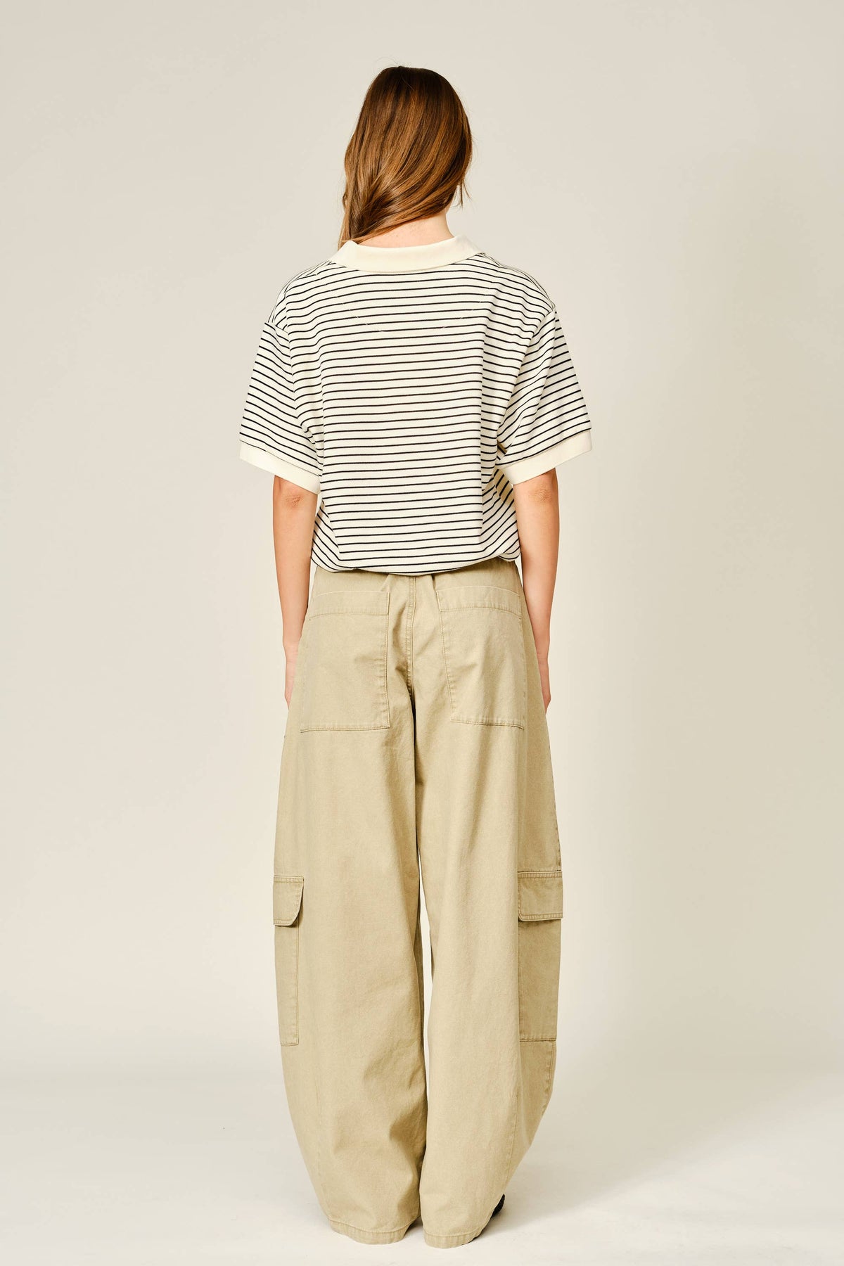 Tie Barrel Pants