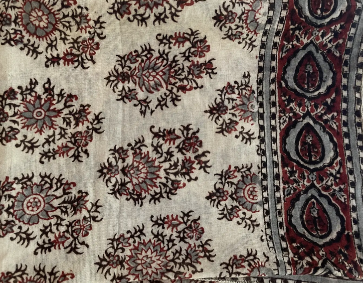 Block Print Handkerchief