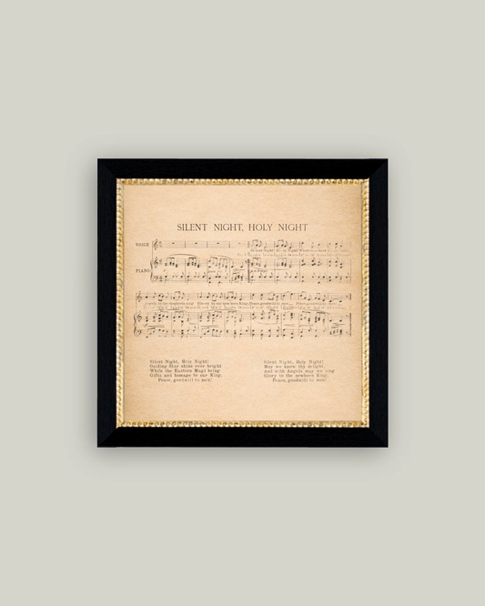 Silent Night Framed Art