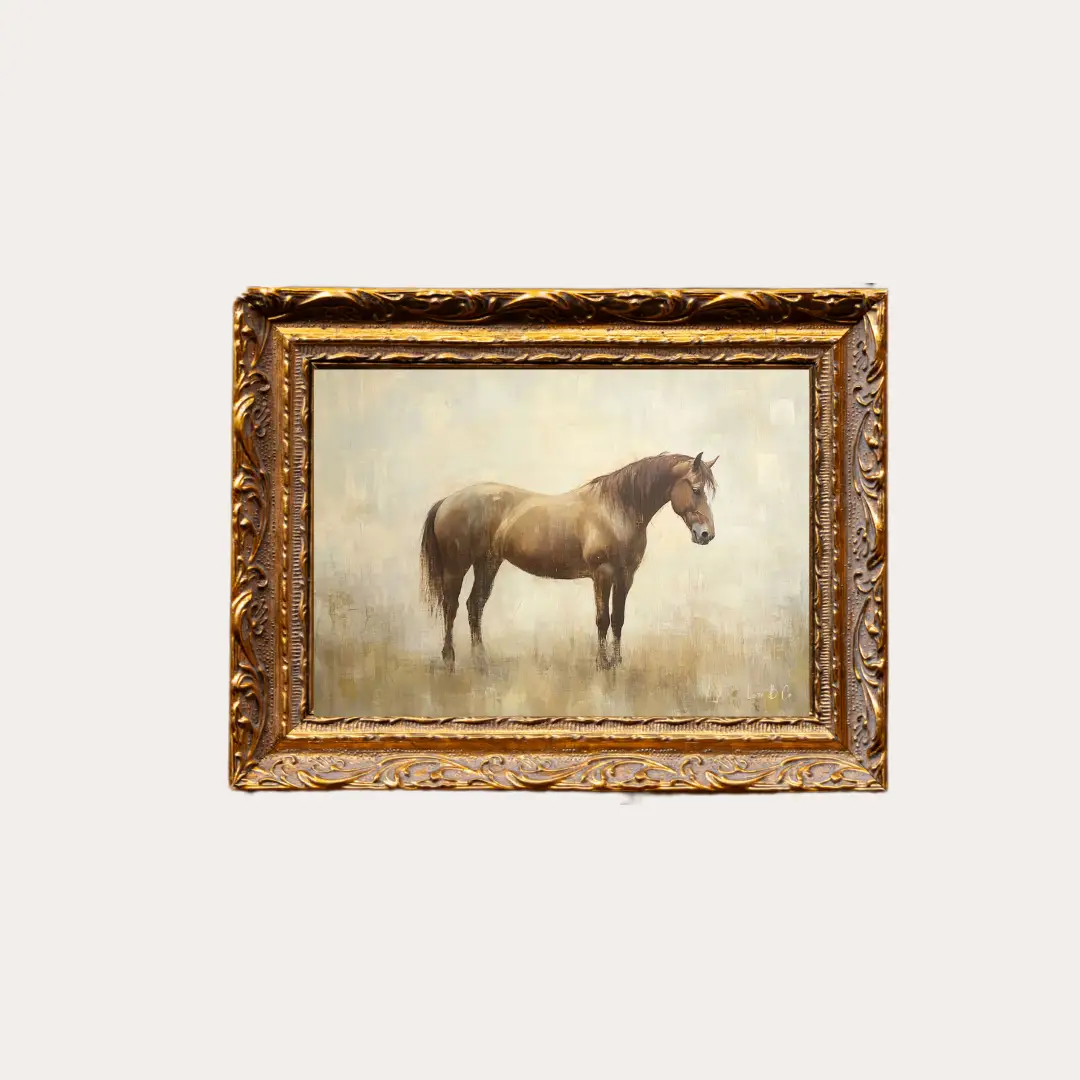 Le Cheval Framed Art