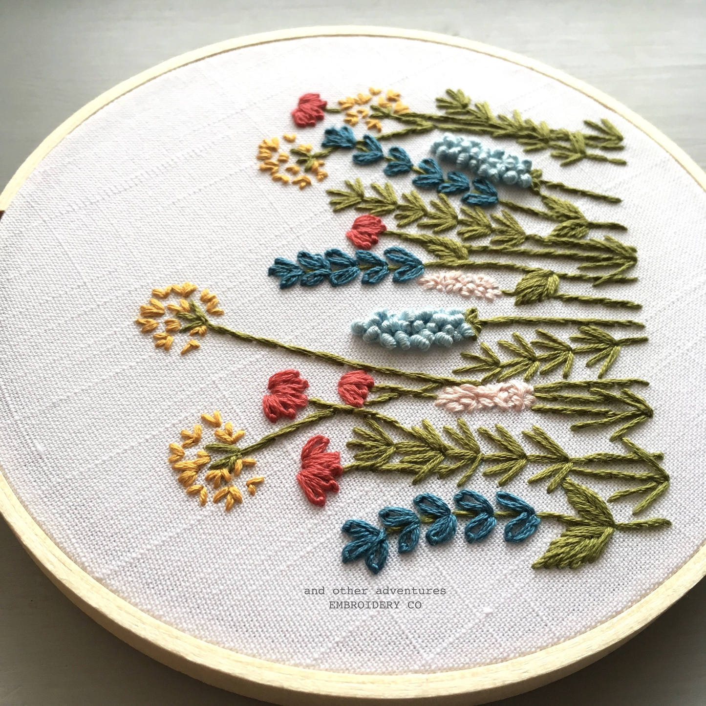 Embroidery Kit: Meadow