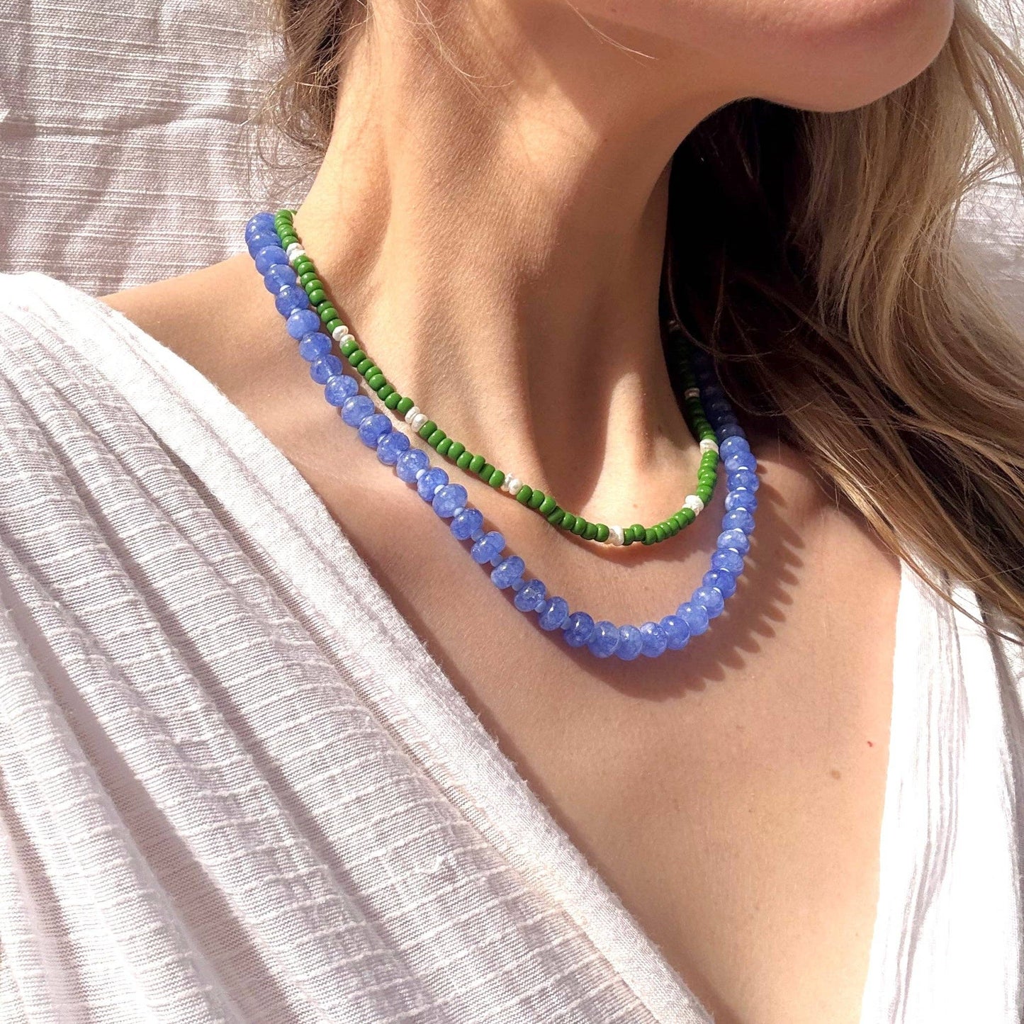 Cornflower Candy Necklace