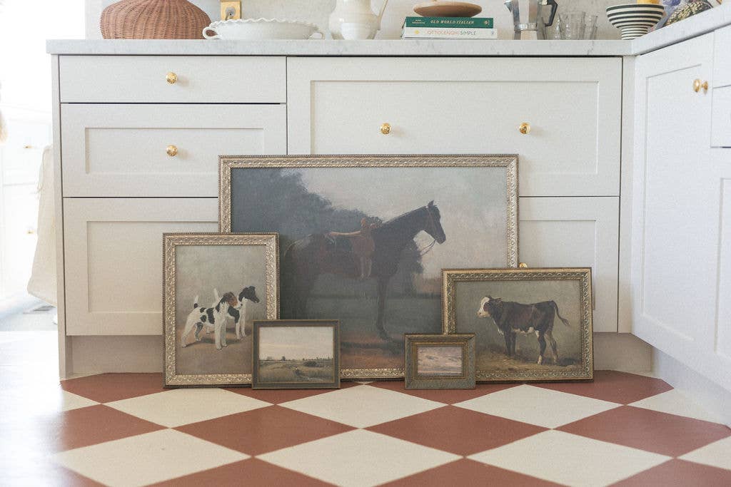 Two Fox Terriers Art