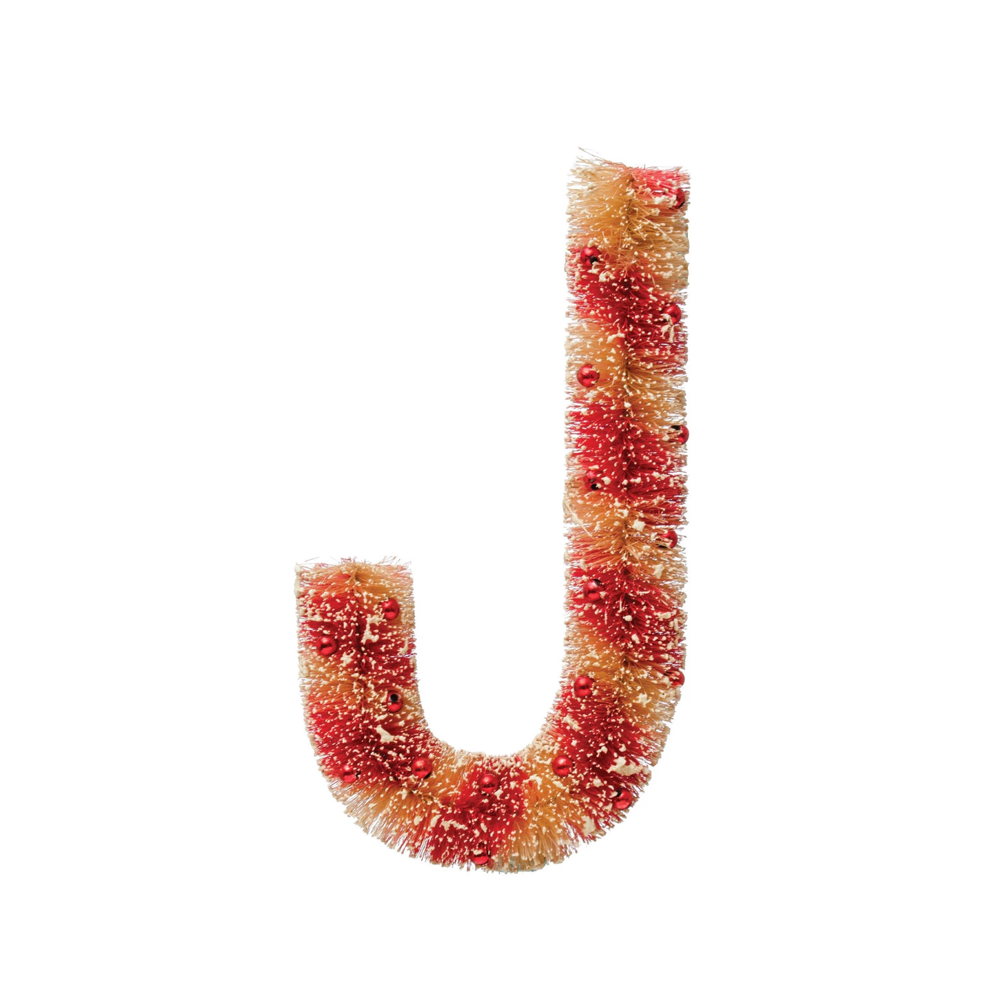 Bottle Brush Candy Cane