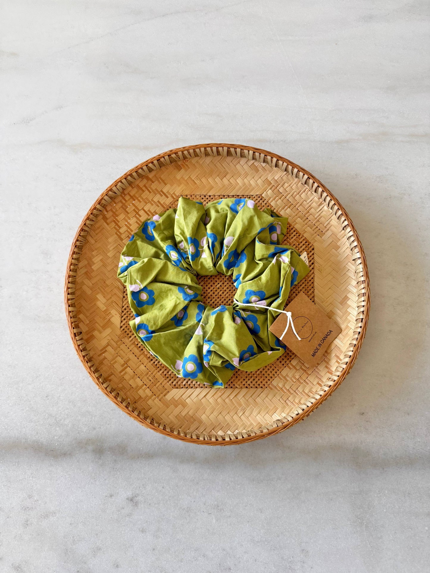 RETRO BLOOM SCRUNCHIE