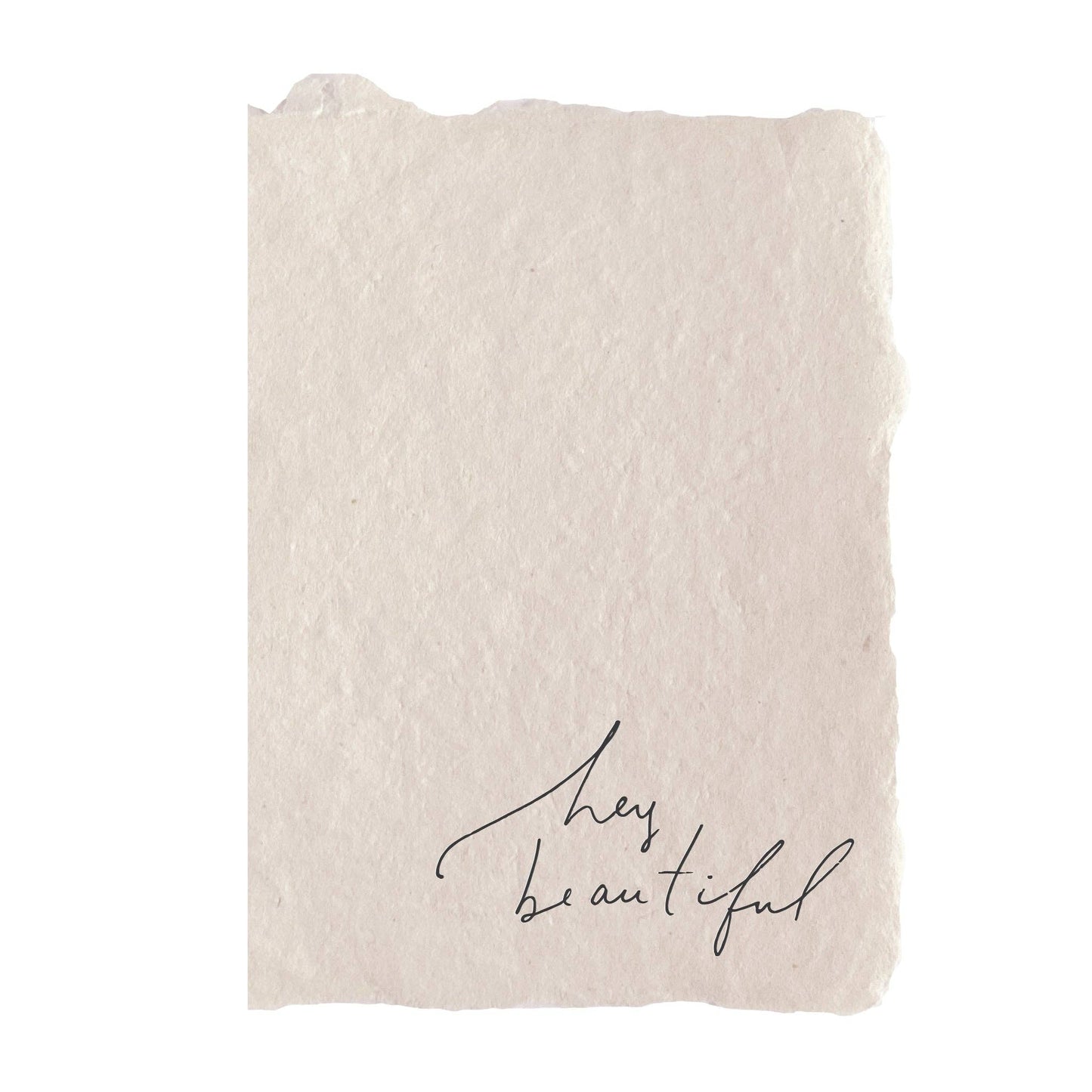 Hey beautiful card