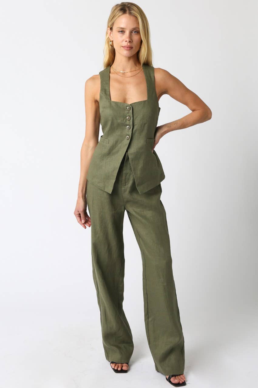 Blair Linen Top