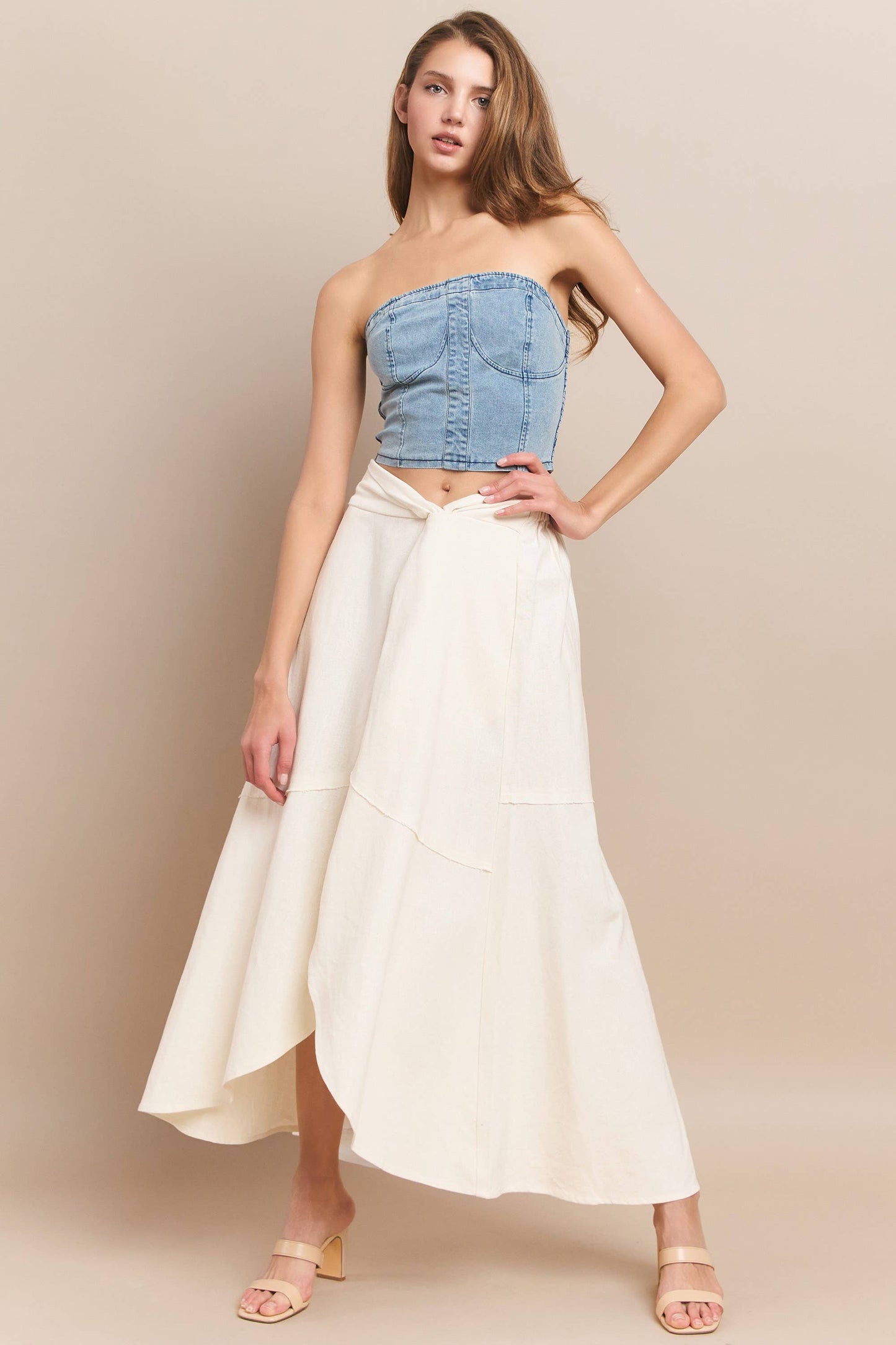 Addie Linen Skirt
