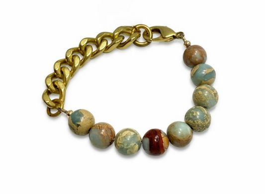 Jasper + Earth Bracelet
