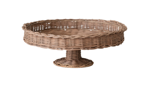 Rattan Pedestal