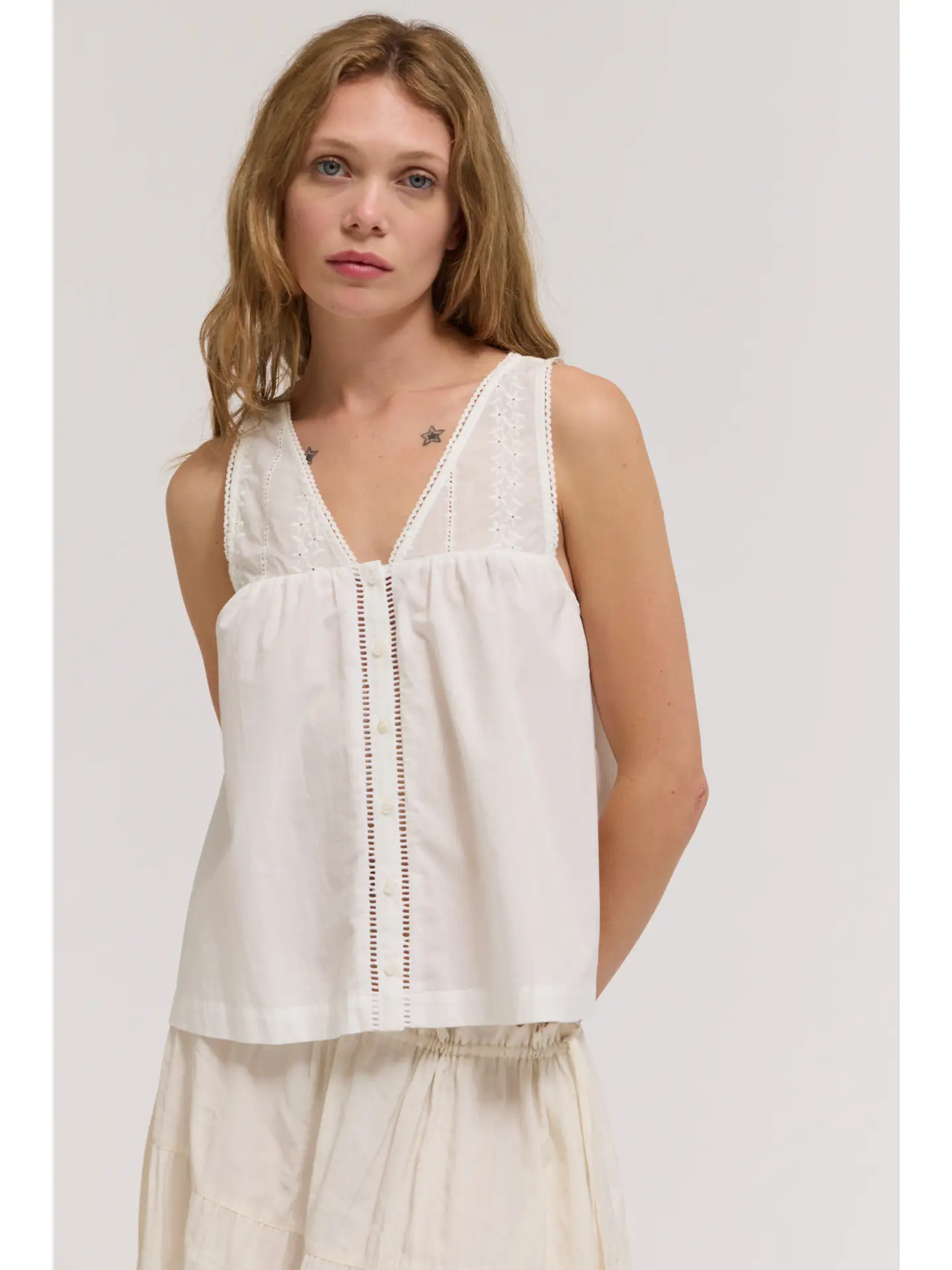 Eden Eyelet Top
