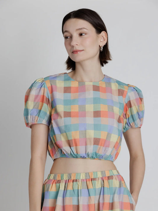 Celeste Bubble Top