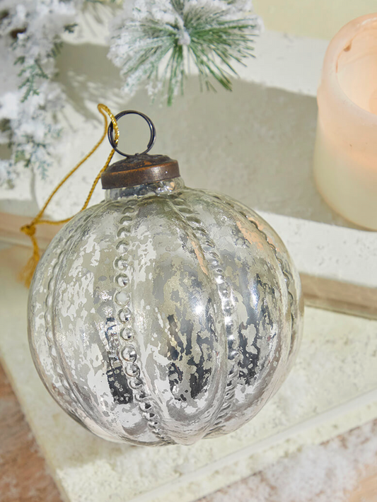 4" Beaded Mercury Ornament