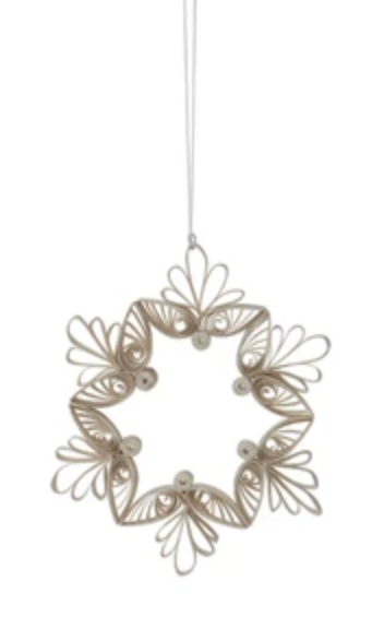Paper Snowflake Ornament