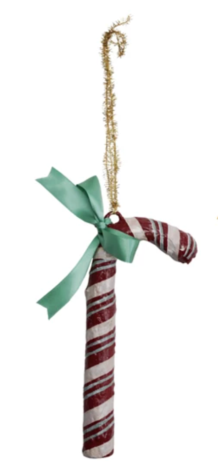 Paper Mâché Candy Cane