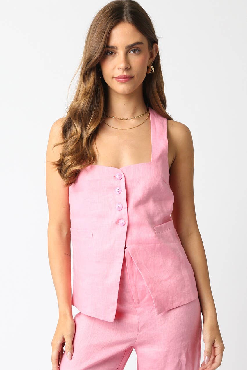 Blair Linen Top