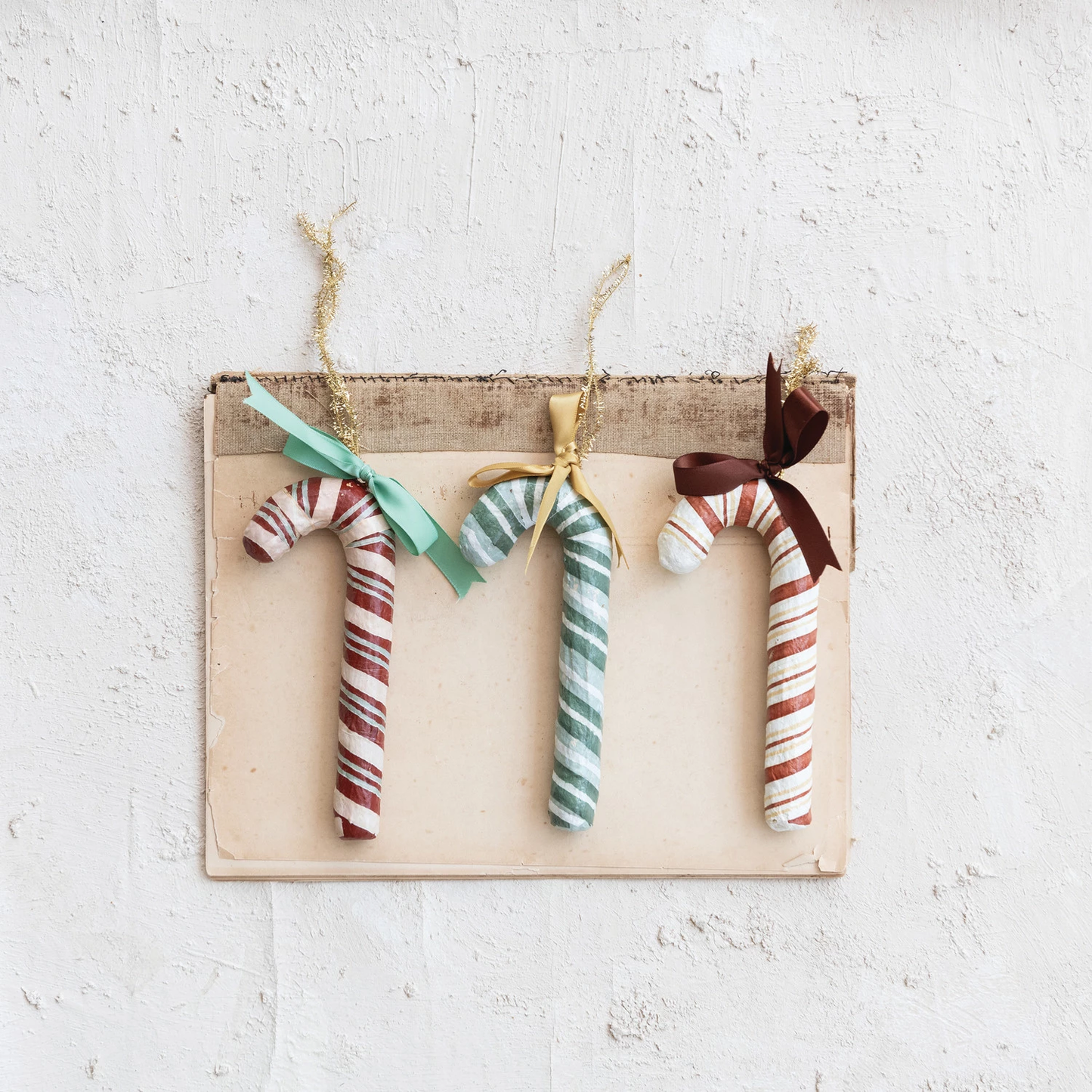 Paper Mâché Candy Cane