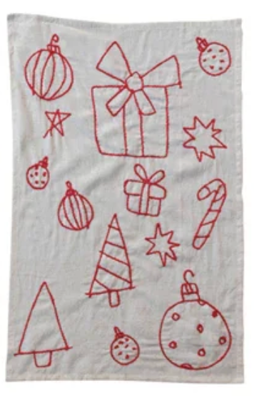 Embroidered Tea Towels