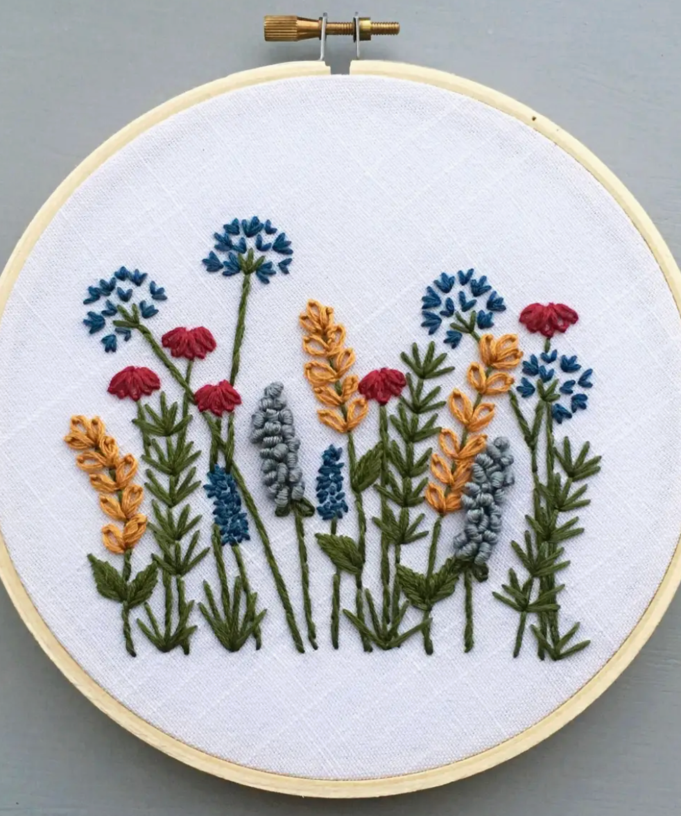 Embroidery Kit: Meadow