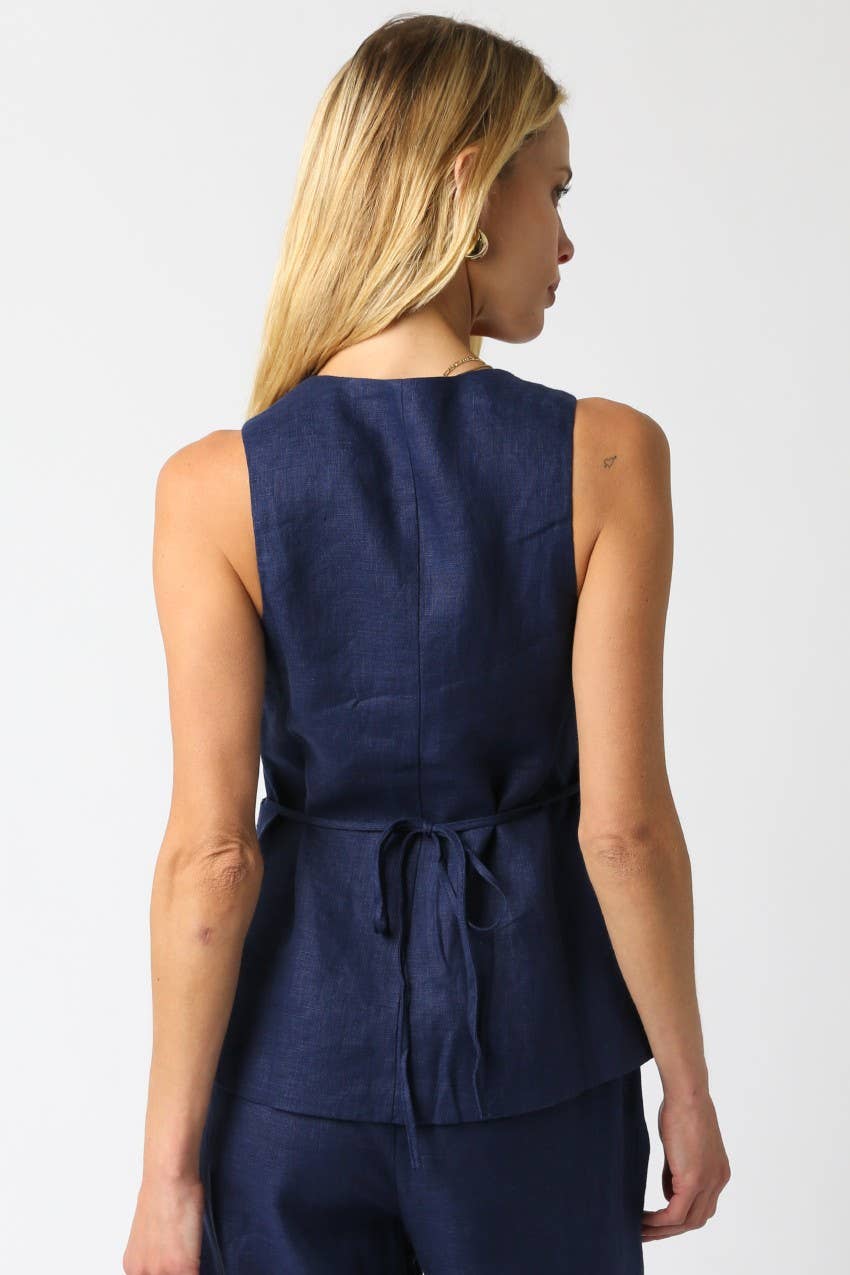 Blair Linen Top