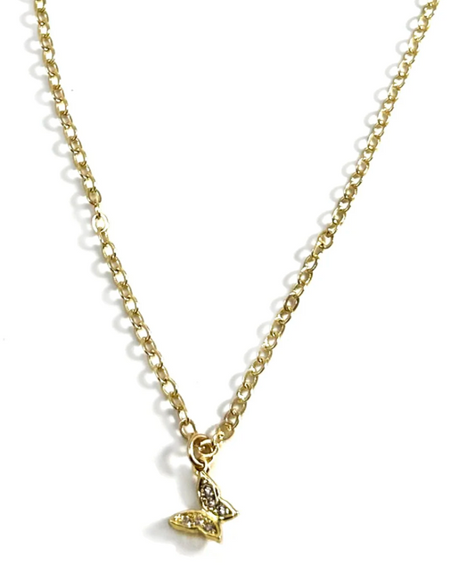 Mini Butterfly Necklace