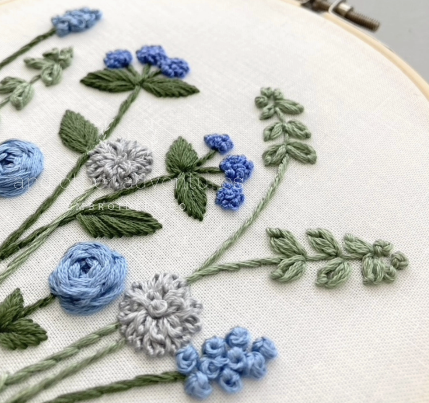 Embroidery Kit: Jardin