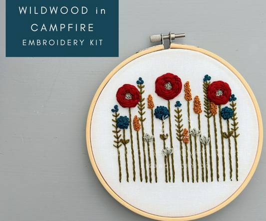 Embroidery Kit: Wildwood