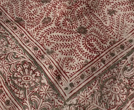 Block Print Handkerchief