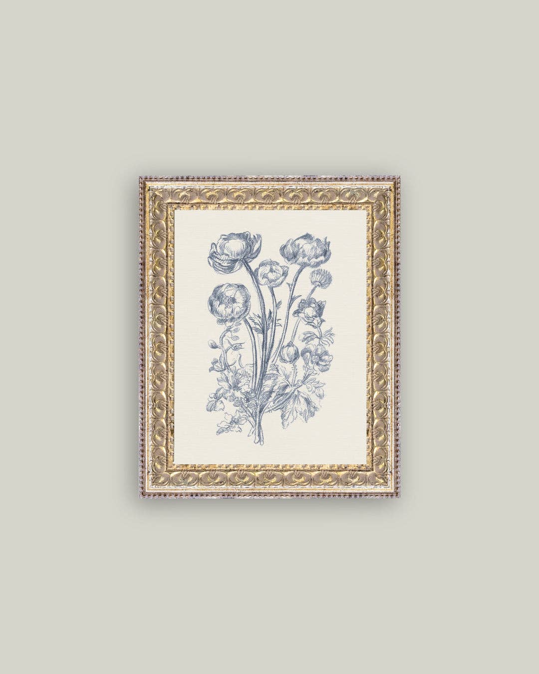 Blue Flower Sketch