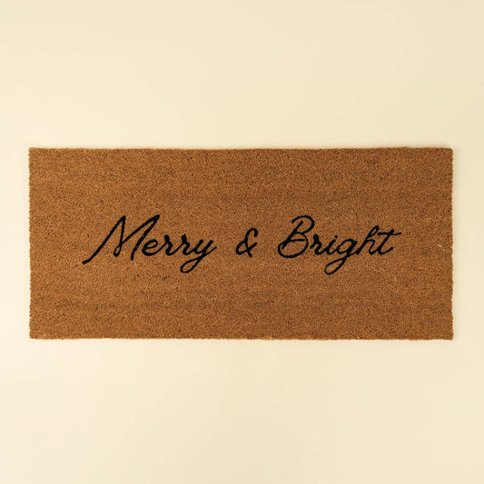 Merry & Bright Doormat