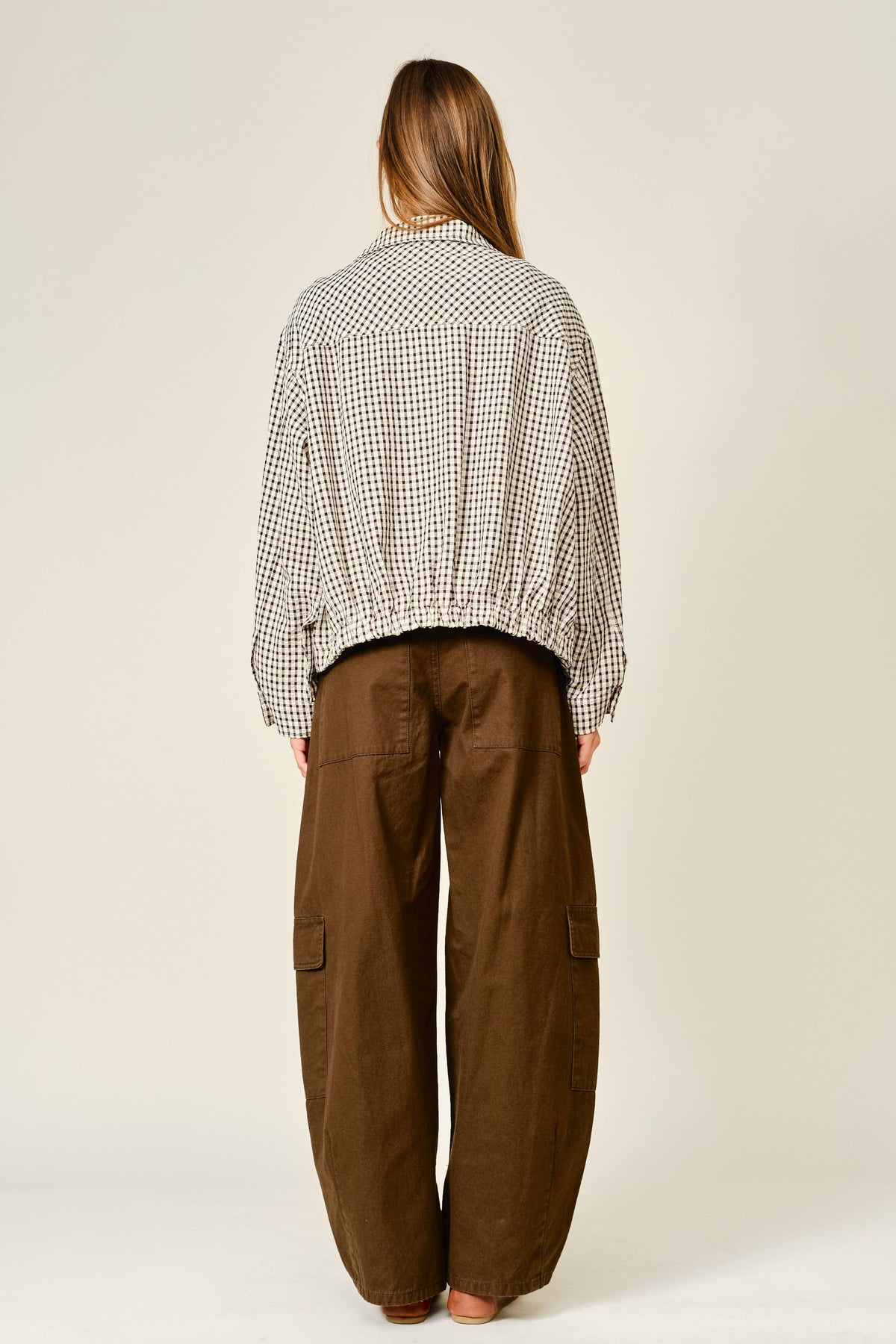 Tie Barrel Pants