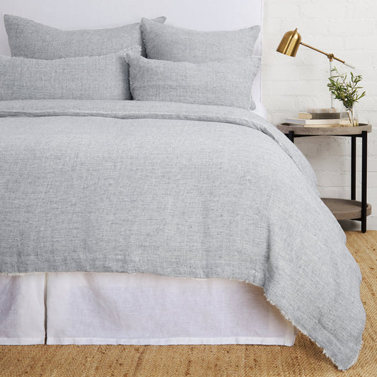 Logan Duvet - Charcoal