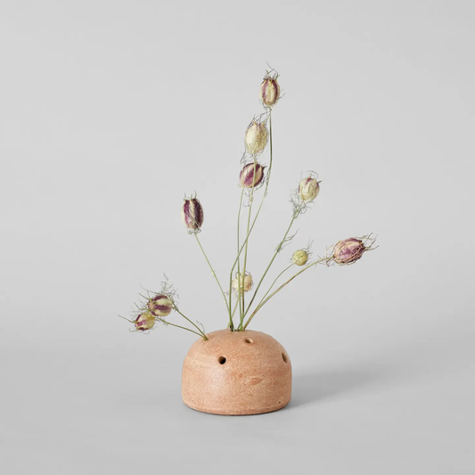 Terra Cotta Frog Vase