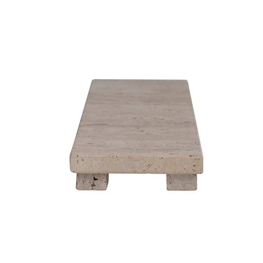 Travertine Footed Board
