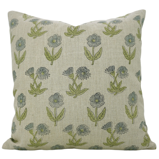 Juniper Floral Pillow - 18"