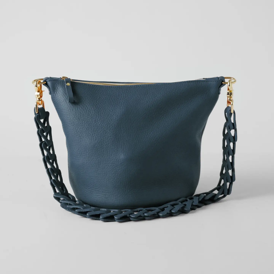 Zoe Zip-Top Bucket Bag