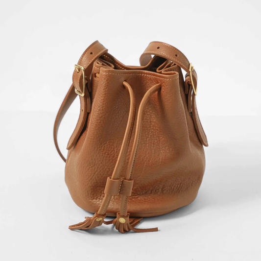 Birdie Bucket Bag - Cognac
