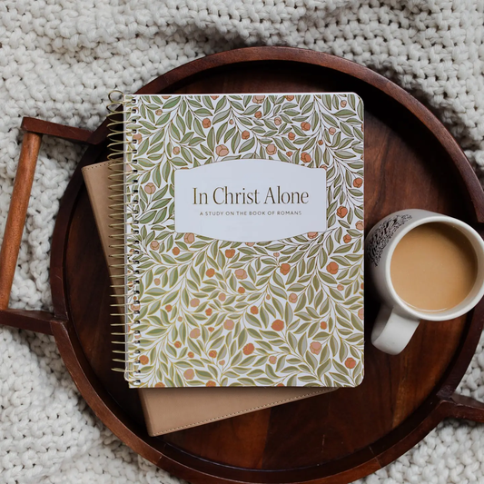 In Christ Alone - Floral Spiral