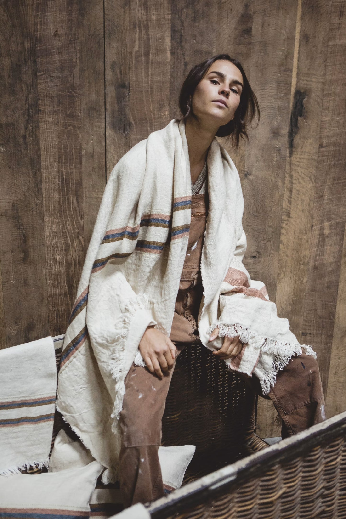 Harlan Stripe Throw